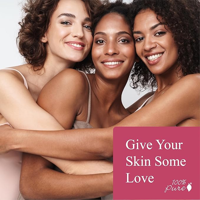 100% PURE Fermented Rice Water Cleanser, Face Wash, Skin Care For All Skin Types, Daily Makeup Remover, Natural Face Wash for Clear Skin - 3.4 Fl Oz