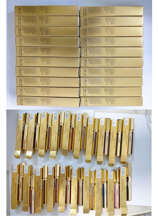 Pink Lipsticks for Women Metallic Lipstick Long Lasting Non Stick Cup Lip Gloss, Shimmer Lightweight Hydrating Full Coverage Lip Color, DP108 Mermaid