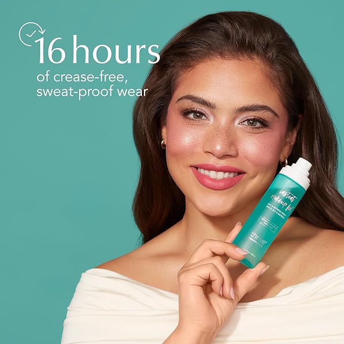 Thrive Causemetics Instant Makeup Fix Set & Refresh Spray, Makeup Setting Spray with Hyaluronic Acid, Lightweight, Hydrating & Long Lasting Face Spray, 16 Hour Wear, Vegan & Cruelty Free, 3.4 fl oz