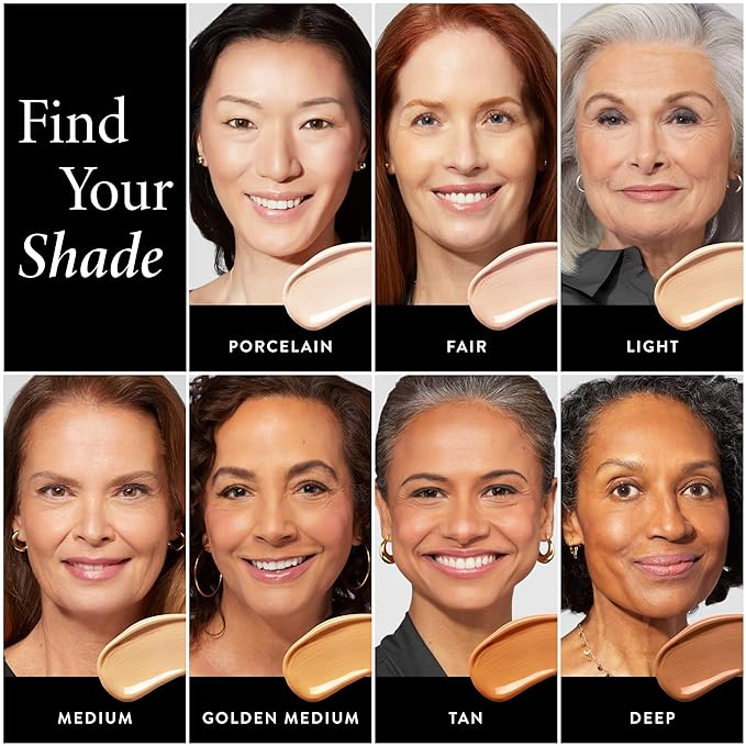 LAURA GELLER NEW YORK The Ideal Fix Concealer - Porcelain - Buildable Medium to Full Coverage Liquid Concealer - Covers Under Eye Dark Circles & Blemishes - Long-Lasting