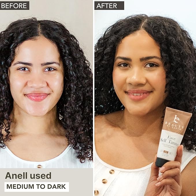 USA Made with Natural & Organic Ingredients Face Tanner - Face Self Tanning Lotion, Non Toxic Self Tanner for Face, Gradual Tan Lotion, Sunless Moisturizer for Fake Tan for Women & Men