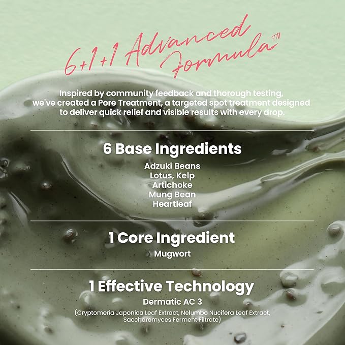 AXIS-Y Mugwort Pore Clarifying Wash Off Pack - Face Exfoliator Targets Clogged Pores, Whitehead & Blackhead Remover - Vegan Korean Skin Care Glass Skin Clay Mask - 3.38 fl. oz.