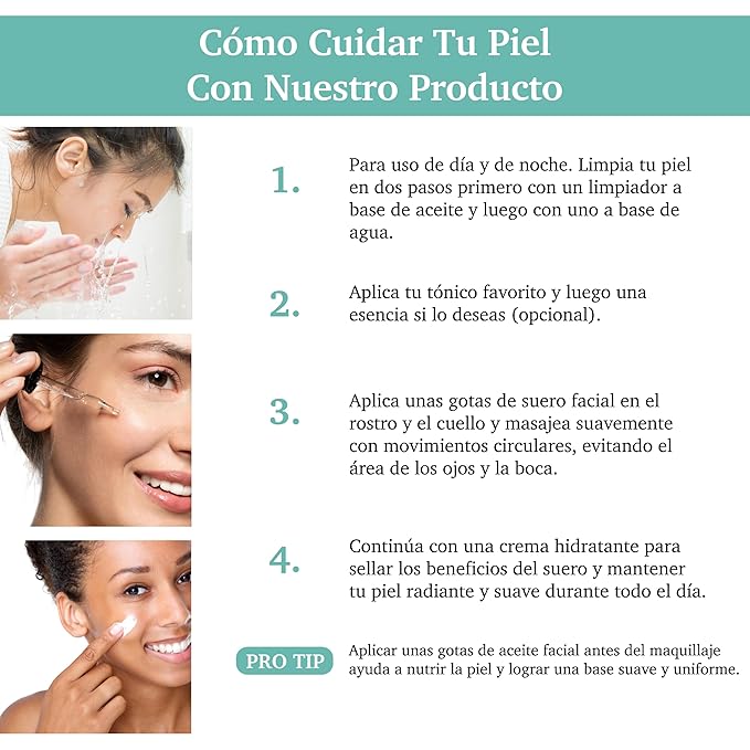 Purifect Natural Facial Serum Collection – Vegan, Cruelty-Free, Made in USA – 30ml (1 fl oz) (1 fl oz, Multi-Vitamin)