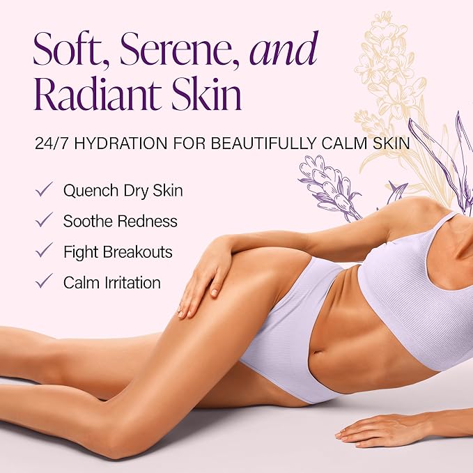 Antibacterial Body Wash for Women – Tea Tree Body Wash for Jock Itch, Athlete’s Foot, Eczema & Back Acne – Deep Cleansing & Nourishing – Relaxing Lavender & Vanilla Scent Safe for All Skin Types 8oz