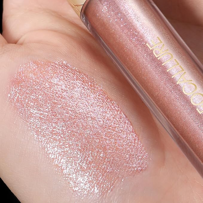 FOCALLURE Metallic Liquid Lipstick,Non Stick Cup Lip Gloss,High Impact Lip Color with Transfer-proof Wear,Long Lasting & Waterproof Lipstick Makeup for Women,Dying Star