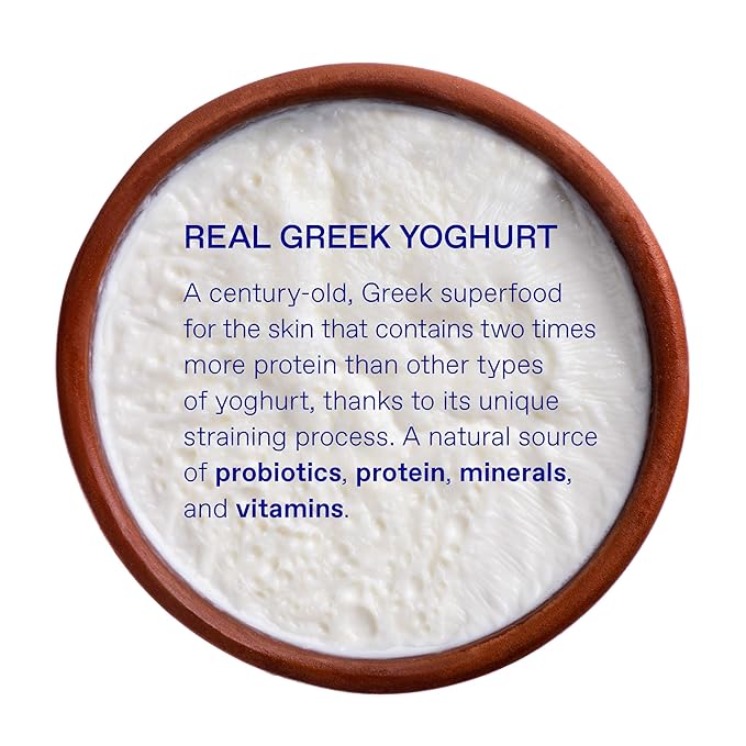 KORRES Greek Yoghurt Hydration Boost Trio Set, 3-Step Skin Care Kit with Foaming Cream Cleanser, Eye Gel & Probiotic Gel Cream, Pre & Probiotics for Balanced Hydration, Clean Beauty, 3 Piece Set