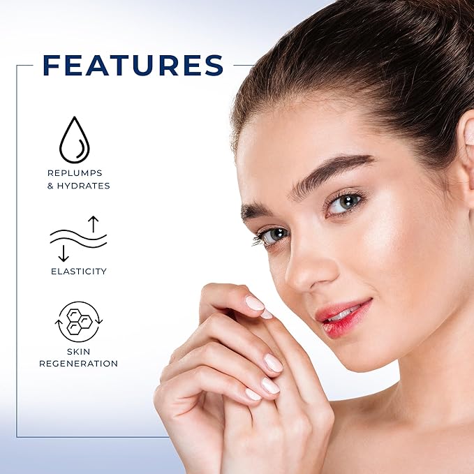 Micro Needling Serum for Face - Hyaluronic Acid Total Package Serum with Vitamin B5 - Acido Hialuronico for Sensitive Skin, Anti- Aging, Brightening, Uneven Skin Tone, Fine Lines & Wrinkles