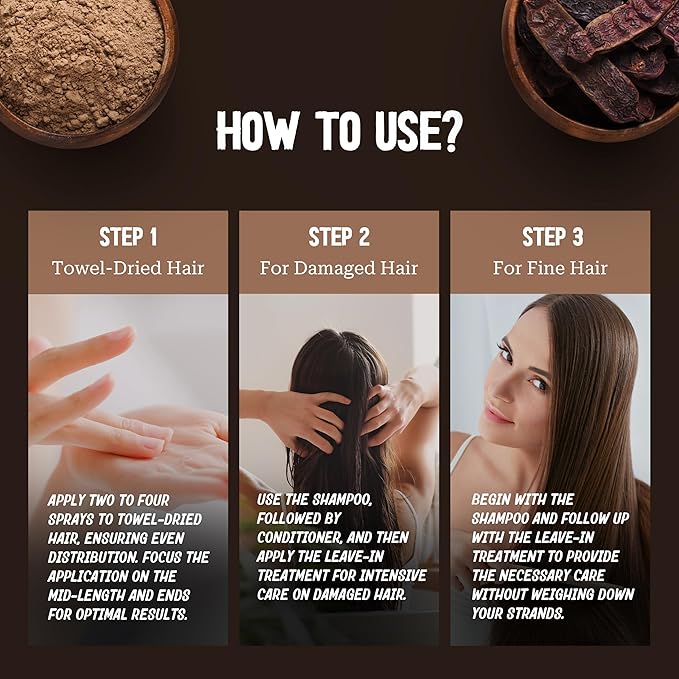 Shikakai Restorative Leave-In Conditioner - Herbal Remedy For Dry Scalp and Strands - Moisturizing, Scalp-Cooling Spray - Planet-Friendly, Bio-Sourced Formula and Packaging - 5 Oz