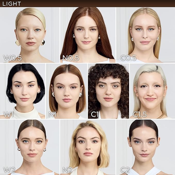 L'Oreal Paris True Match Super-Blendable Foundation, Medium Coverage Liquid Foundation Makeup, C2, Light, 1 Fl Oz