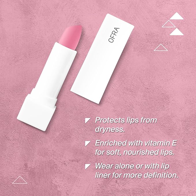 Ofra Karina | Long Lasting & Extremely Pigmented Lipstick | Moisturizing Formula for Smooth, Hydrated Lips | Bold, Vibrant Color with All-Day Wear | 4.5g 0.16oz