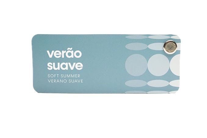 Multilingual Soft Summer Palette Color Fan by Studio Immagine, Personalized Color Guide for Cost Saving, Smart Shopping, Outfit & Wardrobe Planning; Verano Suave/Verao Suave