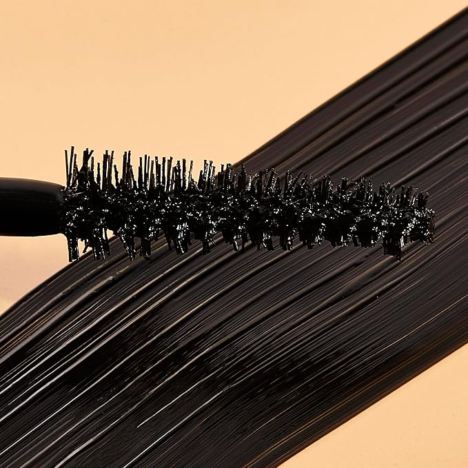 "Moor Power" Black Mascara - Luxurious Volumizing, Lengthening, & Darkening Formula - Waterproof & Smudge-Proof - Eye Makeup Mascara - Cruelty-Free Clean Beauty for Long-Lasting Results