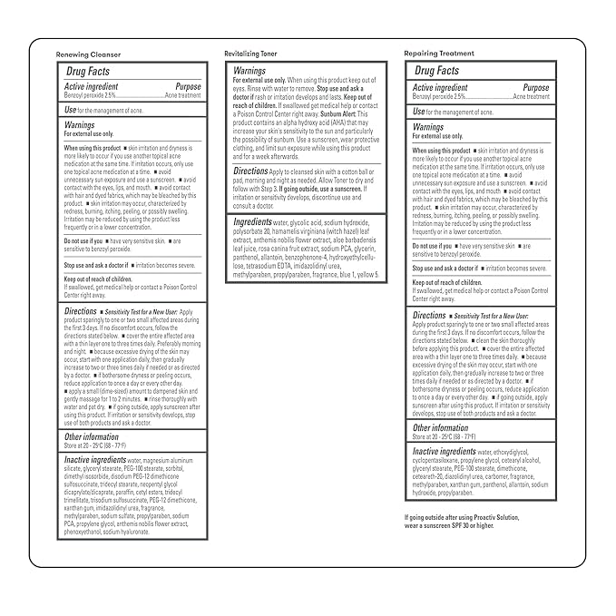 Proactiv 3 Step Acne Treatment w/ Pimple Patches - Benzoyl Peroxide Face Wash, Repairing Acne Spot Treatment for Face and Body, Exfoliating Toner - 90 Day Complete Acne Skin Care Kit + Pimple Patches