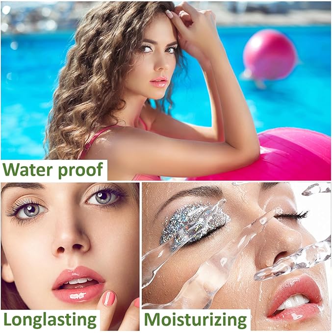 2PCS Crystal Color Changing Lipstick,Nutritious Moisturizing Lip Balm,Magic Temperature Color Change Lip Gloss Lip Stick