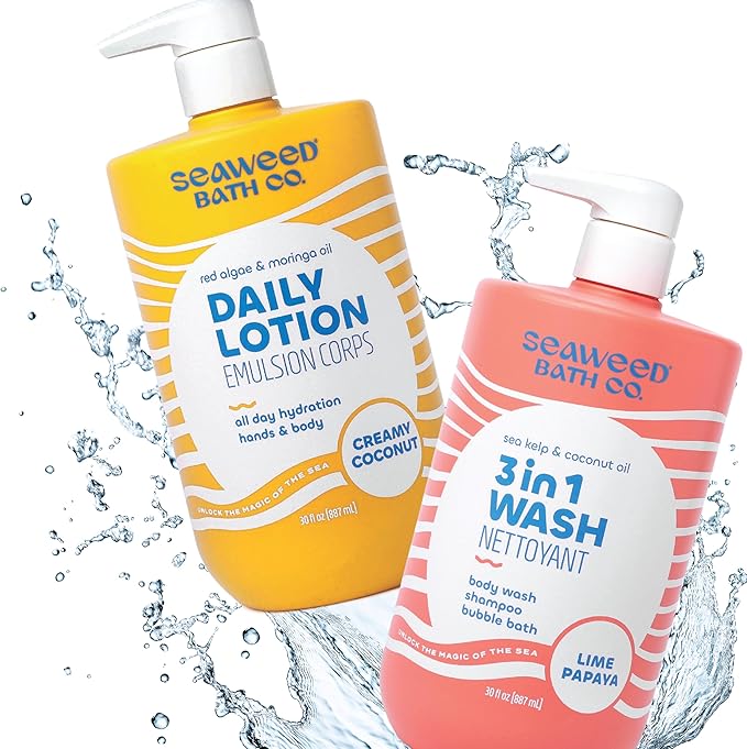 SEAWEED BATH CO Creamy Coconut Daily Lotion, 30 OZ