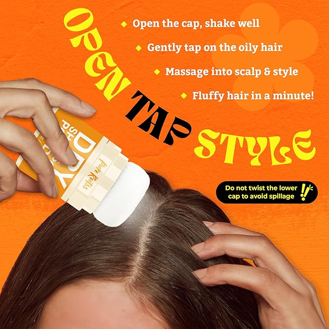 Dry Shampoo Powder and Refill X2, Unscented, Non Aerosol, For Dark and Blonde Hair, Hair Volumizing, Mattifying Root, Travel Hair Styling Powder & Fuller Looking Refreshing