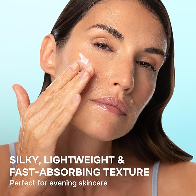 SimplyVital Collagen, Retinol & Hyaluronic Acid Serum - Anti-Aging Moisturizer for Face, Neck & Décolleté - Made in USA, Deep Moisturizing Skin Care Complex - Hydrating Facial Serum for Women, 1 fl.oz