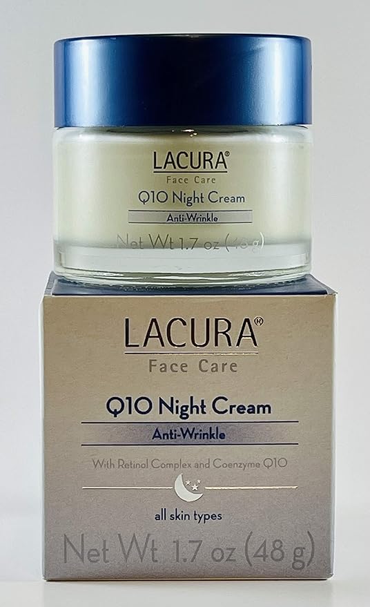 Lacura Foaming Gel Cleanser Face Care Q10 Anti-Wrinkle Day Cream Face Care Q10 Anti-Wrinkle Night Cream