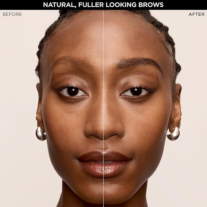 L'Oreal Paris Faux Brow, Hair-Like, Filling Eyebrow Pen with Double-Brush Tip, Fast & Precise Eyebrow Makeup, Dark Brunette, 0.04 Fl Oz