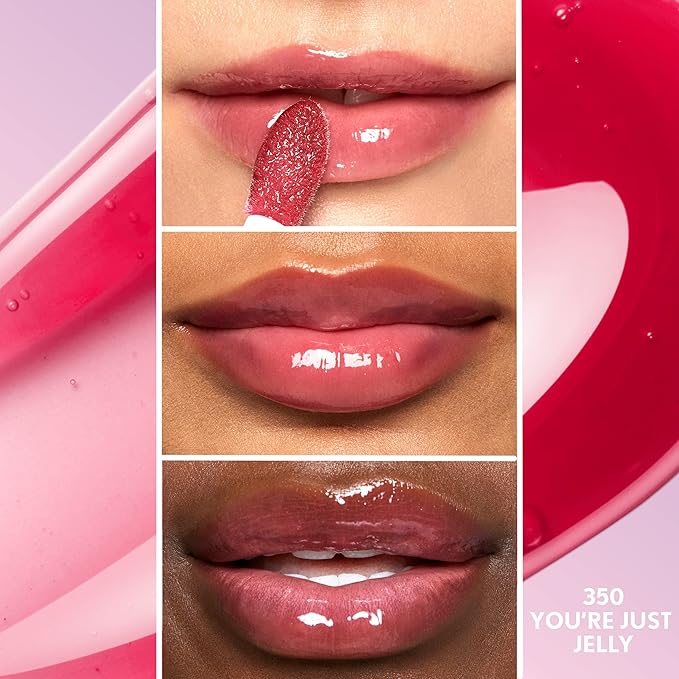 COVERGIRL Clean Fresh Yummy Lip Gloss, Sheer, Natural Scents, Vegan Formula - Youâ€™re Just Jelly