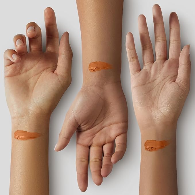 YENSA Serum Foundation Makeup - Super Silk Full Coverage Foundation Enriched with Peptides, Vitamin C & Ferulic Acid to Help Reduce Fine Lines, Wrinkles & Dark Circles - Deep 1 (1 oz)