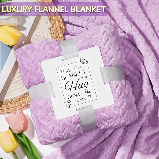 Birthday Gifts for Women, Gift Baskets for Women, Self Care & Get Well Soon Gifts, Lavender Relaxing Spa Gift Baskets, Unique Gift Baskets for Mom Girlfriend Sister Wife Grandma