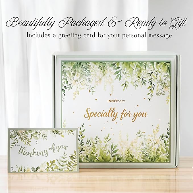 InnoBeta Self Care Gift Baskets for Women, Relaxation Gifts for Women, Useful Relaxing Gifts, Stress Relief Gifts for Her on Birthdays, Christmas