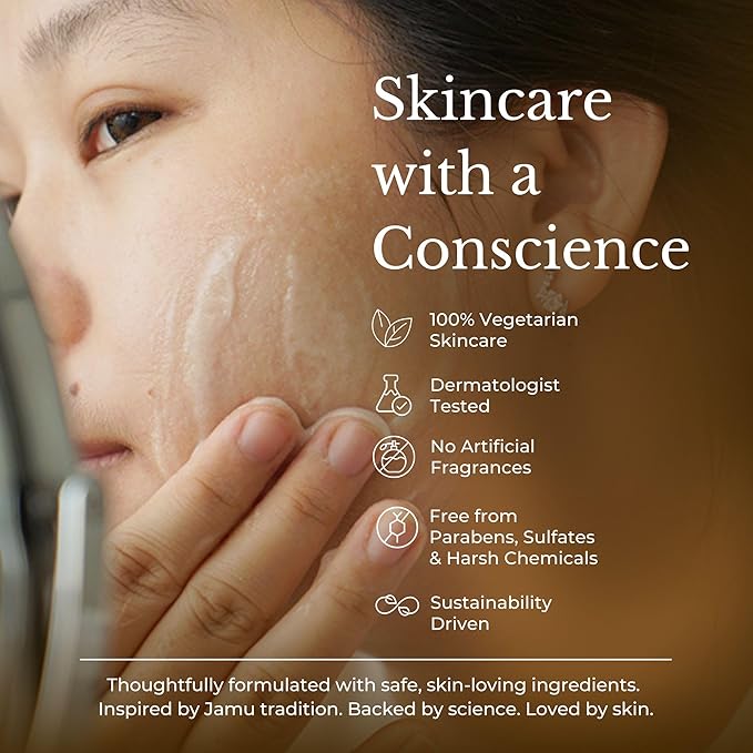 JUARA Radiance Enzyme Scrub - Face Exfoliator with Apple Enzymes & Bamboo Beads - Brightening Face Scrub Minimizes Pores - Gentle Exfoliating Scrub for All Skin Types - 3-in-1 Cleanser - 2.5 oz