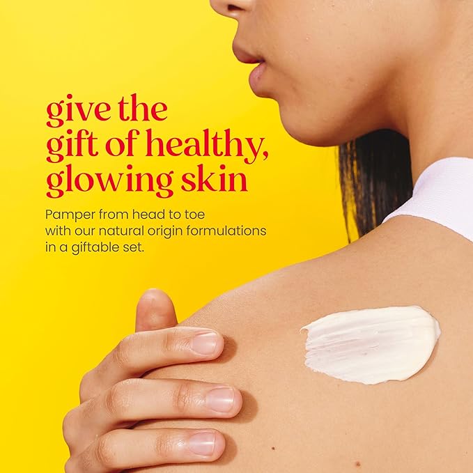 Burt's Bees Gifts Ideas - Essential Everyday Beauty Set, 5 Travel Size Products - Deep Cleansing Cream, Hand Salve, Body Lotion, Foot Cream and Lip Balm