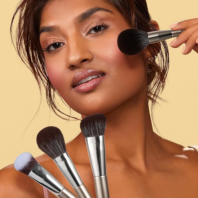 EIGSHOW Professional Makeup Brush Set, 16pcs with Case for Mascara Eyeliner Eyeshadow Concealer Foundation Powder Make up Brushes Kit (Monarch Butterfly)