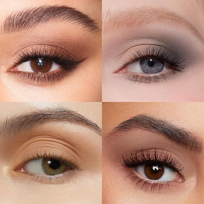 Neutral Eyeshadow palette, Nude eyeshadow palette, matte eye shadow makeup palette with Mirror, Long-lasting Wear, Vegan, Cruelty-free - 0.5oz (Nude Matte)