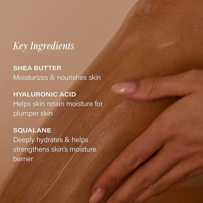 + Lux Unfiltered N°14 Conditioning Body Cream for Women - Moisturizing Body Lotion with Jojoba, Squalane, & Shea Butter - Hydrating, Skincare Grade Ingredients - Vegan & Cruelty Free - Fragrance-Free