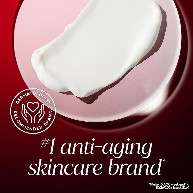 Olay Niacinamide Face Moisturizer, Firming Cream for Women, Non-Greasy - Anti-Wrinkle, Anti-Aging, Hydrating, Renewing, Stronger Skin Barrier, Smooths - Peptides, 1.7 Oz