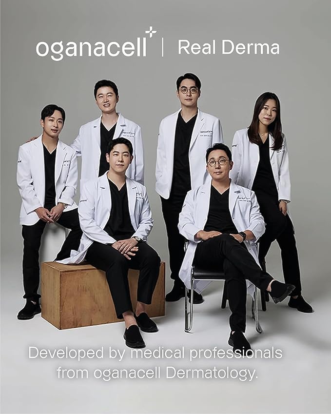 Oganacell DERX Cleanser - Walnut Cleanser for Clogged Pores, Gentle Daily Exfoliant for Smooth Skin, Korean Skin Care Face Wash, 4.05 fl oz