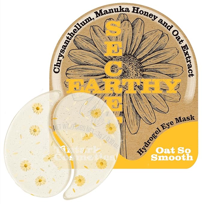 Oat Calm Repair 5′ Hydrogel Under-Eye Patches, 28 Pairs — 5-Minute Soothing for Sensitive Skin, Deep Hydration & Barrier Support — Ophthalmologist Tested