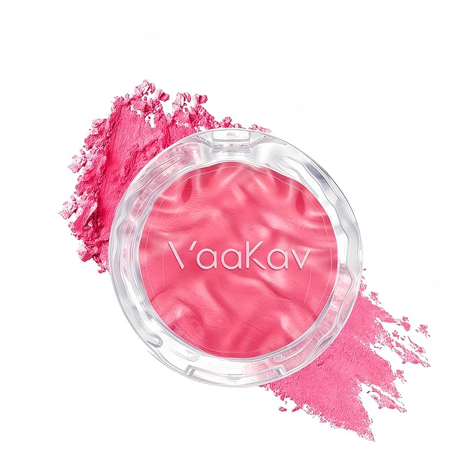 Blush Palette – Long-Lasting Waterproof Powder Blush, Natural Matte & Buildable Color, Smooth Blendable Finish for All Skin Tones, Ideal for Daily Makeup(01 STRAWBERRY MILK)