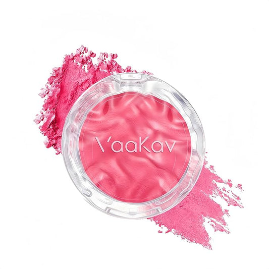 Blush Palette – Long-Lasting Waterproof Powder Blush, Natural Matte & Buildable Color, Smooth Blendable Finish for All Skin Tones, Ideal for Daily Makeup(01 STRAWBERRY MILK)