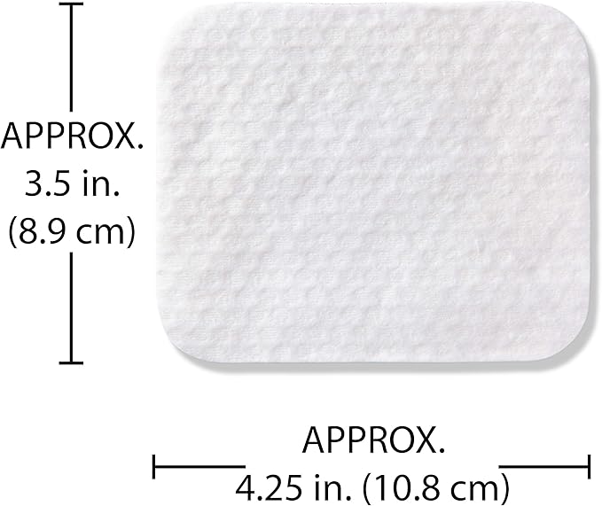 Premium Jumbo Cotton Cleansing Pads, 100% Pure Cotton, Large 3.5 x 4.5 Cotton Pads (200 Count)