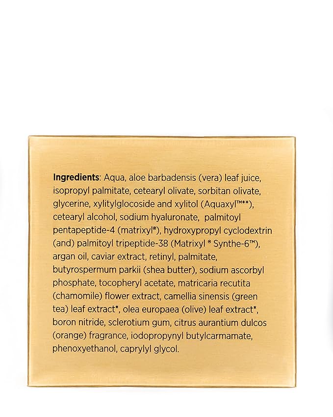 Essence Of Argan Caviargan Anti Aging Face Cream with Argan Oil, Matrixyl & Botanicals - Hydrating Face Moisturizer Wrinkle Cream - Anti-Aging Formulzza for Reducing Fine Lines and Dullness - 1 Fl Oz