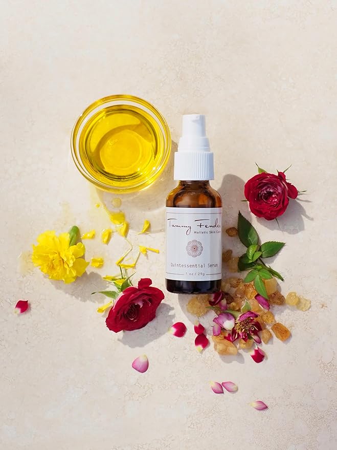 Tammy Fender - Quintessential Serum | Natural, Organic, Cruelty Free, Non-Toxic Skincare | Ultra-Concentrated Serum | Replenish, Moisturize, Soothe, & Strengthen | All Skin Types (.5 oz - Travel Mini)