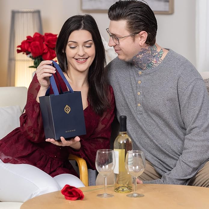 Beam & Bask Pendant Necklace for Wife or Girlfriend, Anniversary Birthday Wedding Moissanite Jewelry for Soulmate Her Women, S925 Sterling Silver