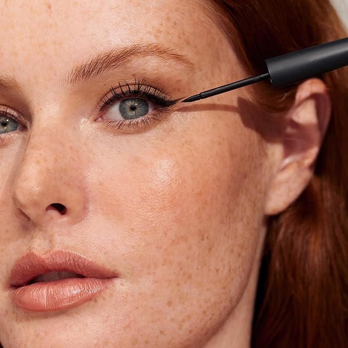 INIKA Organic Liquid Eyeliner | Quick Dry, Smudge-Free, Precision Tip, Vegan, Natural, Sensitive Eyes, Long Lasting.