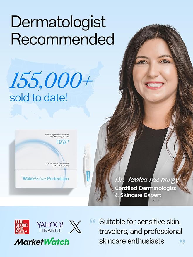 WNP Ultra Hydrating Serum 3% 4D Hyaluronic Acid Smoother Skin|Pre-makeup SkinCare|Anti-Aging serum for face Single-Use Vials Skincare|for Sensitive skin|4D Hyaluronic Acid (120ml)