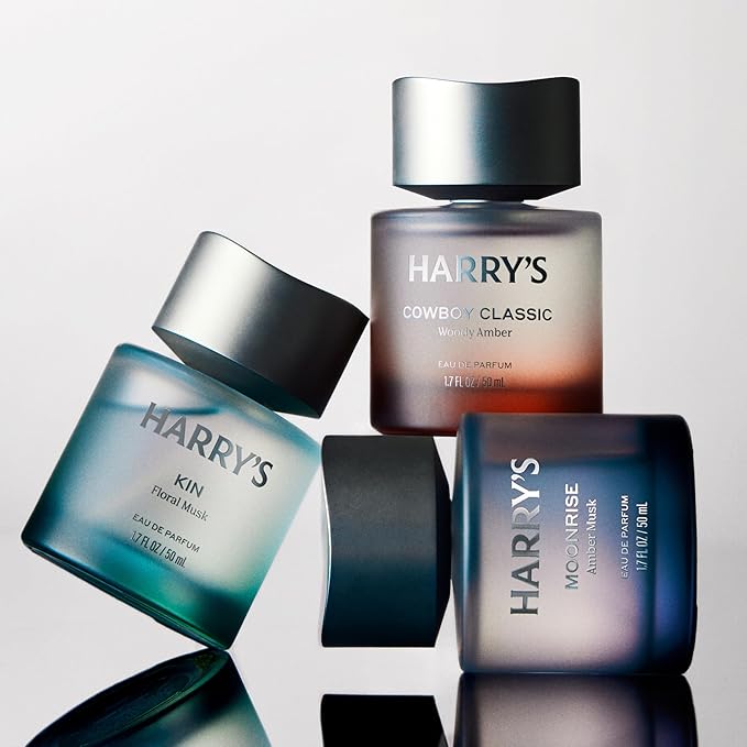 Harry's Moonrise Men's Cologne - Amber Musk Scent - 1.7 fl oz - Notes of Saffron Flower, Iris & Dry Musk - Long-Lasting Eau de Parfum Men's Fragrance