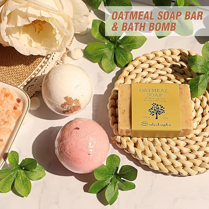 Birthday Gifts for Women, Unique Happy Birthday Gift Basket Self Care Package Bday Ideas with Luxury Flannel Blanket for Mom Her Best Friends Sister Wife Friendship