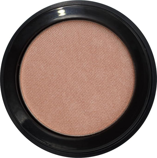 Apricot Peach Glaze Shimmering Bronze Warm Yellow Gold Pressed Powder Single Eyeshadow; Talc, Paraben & Cruelty Free