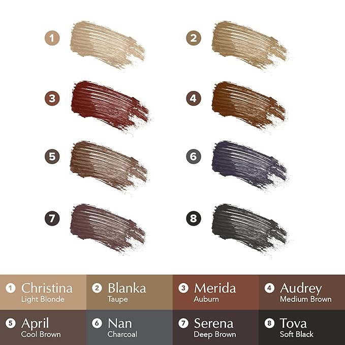 Thrive Causemetics Instant Brow Fix Semi-Permanent Eyebrow Gel, Waterproof Tinted Eye Brow Gel with Vitamin B5, Smudge-Proof, Vegan & Cruelty Free, Christina (Light Blonde)