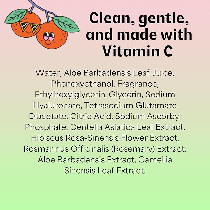 InstaNatural BESTIES Gentle Teen Spray Face Toner | with Vitamin C, Hyaluronic Acid, Niacinamide for Hydration, Smoothness, Even Skintone | Simple Skincare for Healthy Skin (for All Skin Types)