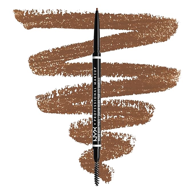 NYX PROFESSIONAL MAKEUP Micro Brow Pencil, Precise Eyebrow Pencil - Auburn