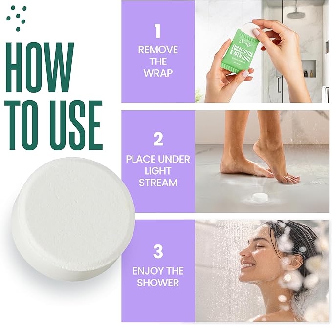 Cleverfy Shower Steamers Aromatherapy – Stocking Stuffers for Women, Teens and Wife – Christmas Gifts for Women and Teen Girls – White Elephant Gifts for Adults – 6 Tablets